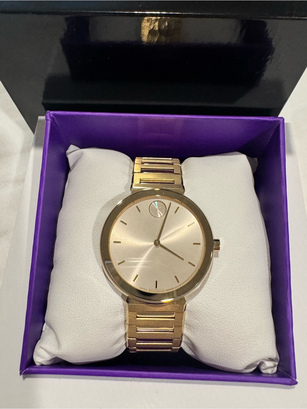 Women’s Bold Plated Light Gold Tone 2 Still Watch